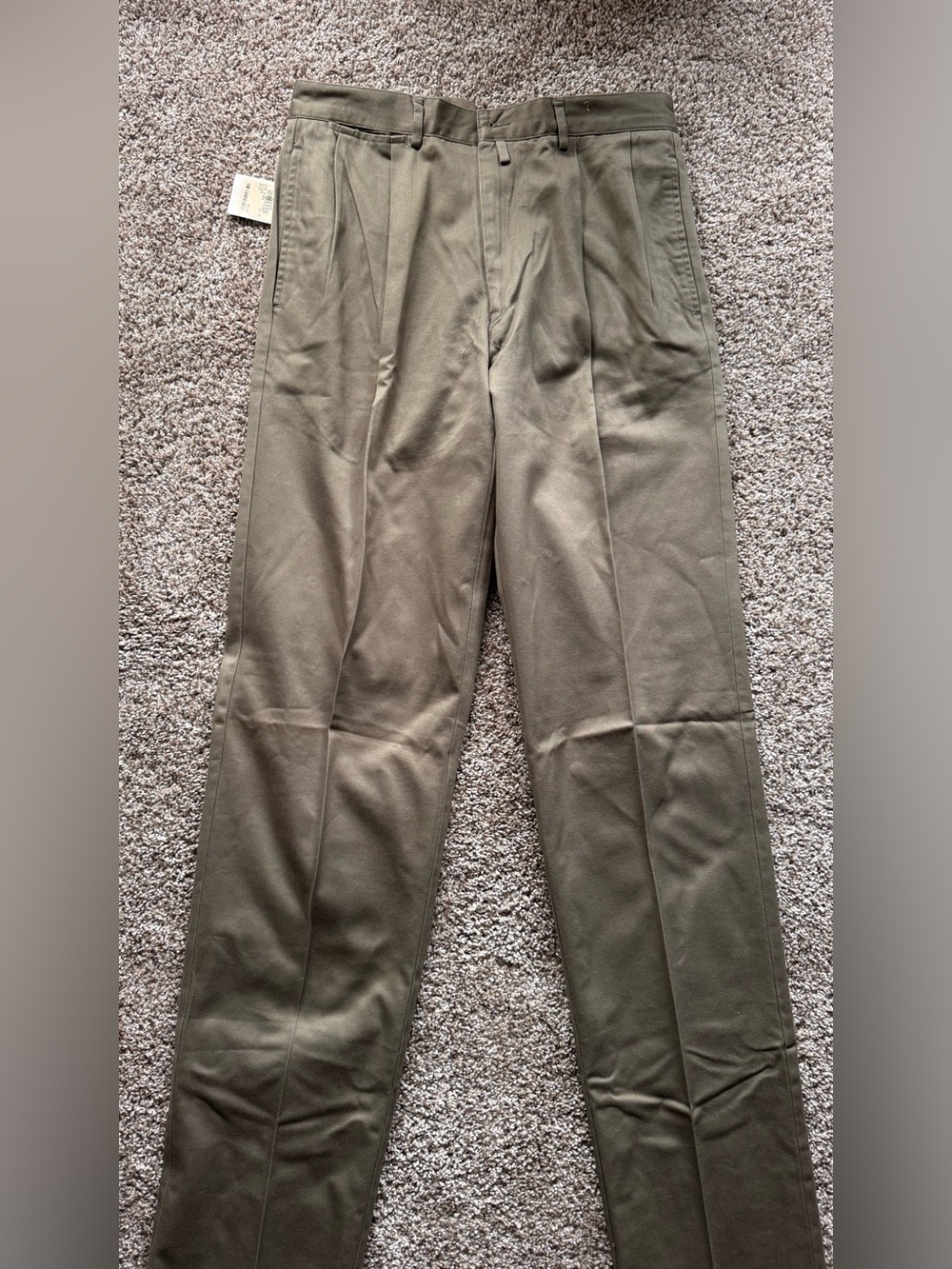 Faconnable Olive Green Chinos